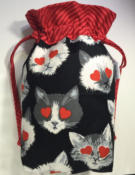 Lovestruck Cats Project Bag