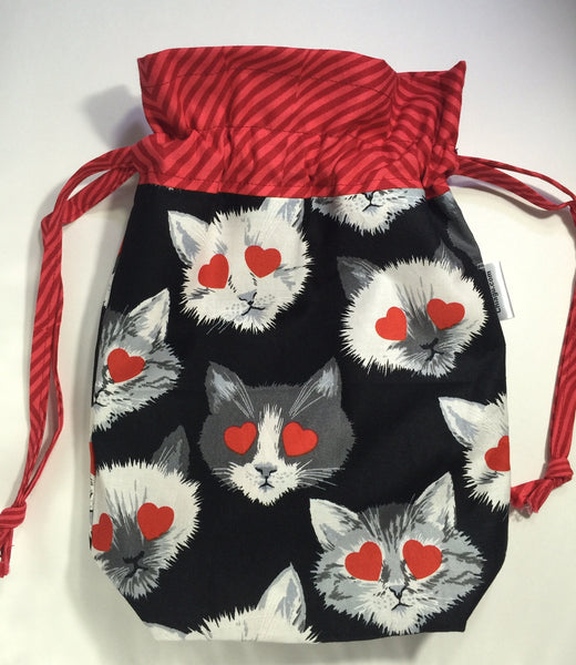Lovestruck Cats 4 Project Bag