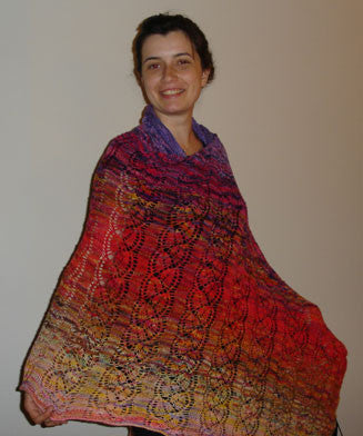 Tramonto Shawl Knitting Pattern