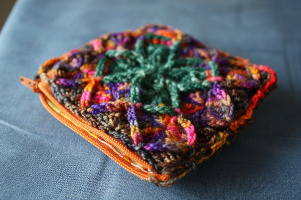 Koigu Mini Pouch Free Crochet Pattern